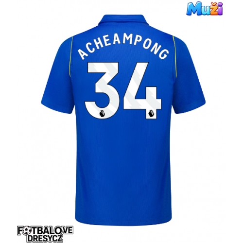 Chelsea Josh Acheampong #34 Domácí Dres 2026-27 Krátký Rukáv Chelsea Josh Acheampong #34 Domácí Dres 2026-27 Krátký Rukáv